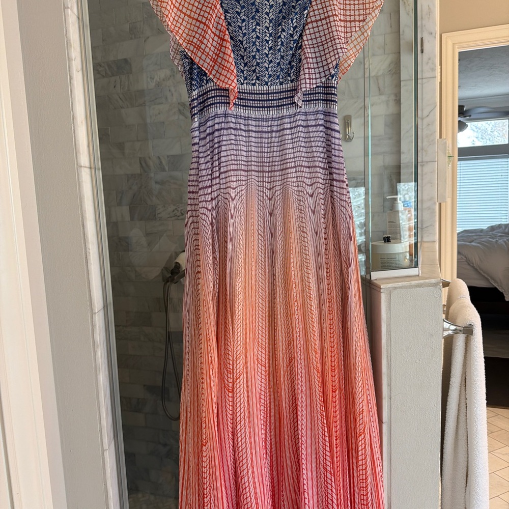 Elegant Ombre Maxi Dress